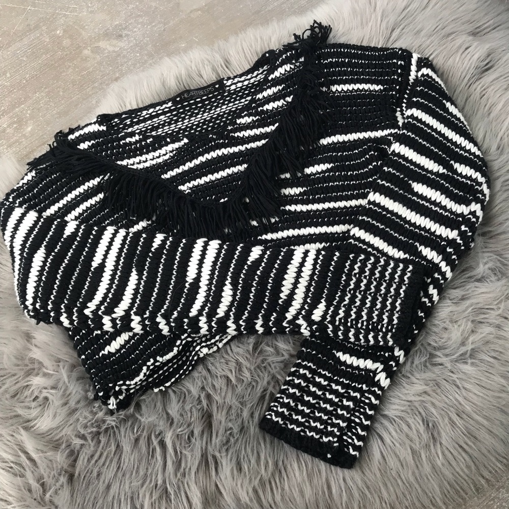 Cropped free people sweater